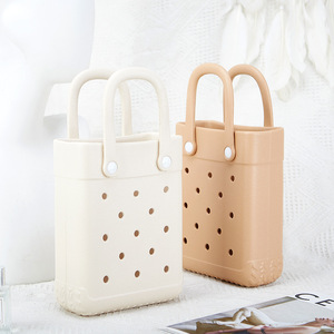 Estuche de EVA de gran capacidad con orificio de inyección Cesta de mano para mascotas Bolsa de almacenamiento de playa Bolsa de compras conveniente Propósito especial - Product Image 3
