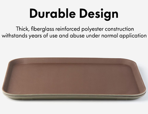 Lớn phục vụ khay xử lý làm tổ bữa ăn sáng phục vụ khay trang trí hình chữ nhật hiển thị nhà bếp bên thực phẩm quản gia phục vụ khay - Product Image 3