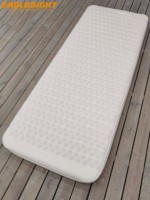 Colchón de aire para acampar inflable de soplado rápido automático Material de TPU para acampar al aire libre con bomba de aire eléctrica incorporada Colchón para acampar