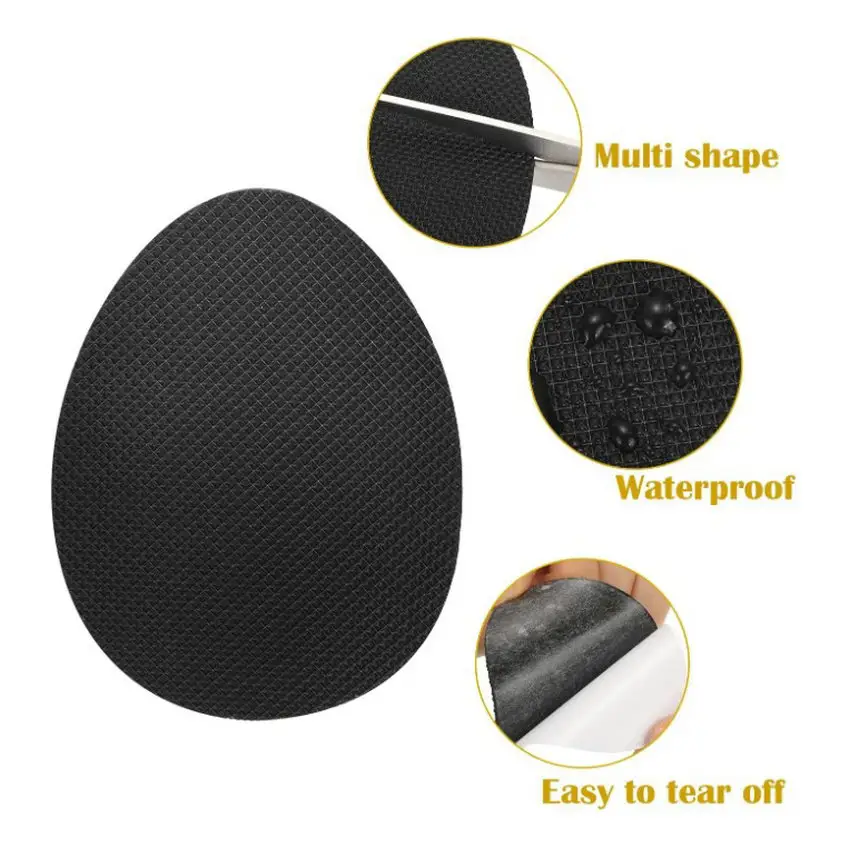 Upgrade Zelfklevende Anti-Slip Stick Pad Voor Schoenen Bodem, premium Rubber Anti-Slip Zool Protector, Gebruikt Voor Antislip Noise Redu