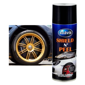 SUAVIS 400ML <span class=keywords><strong>vendita</strong></span> calda vernice di gomma pelabile per la cura dell'auto vernice per ruote Aerosol per mobili rivestimento in plastica carta liquido MSDS - Product Image 1