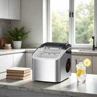 Mini machine à glaçons en acier inoxydable de 12 litres, modèle BH-14, pour la maison et les dortoirs étudiants, fabrique des glaçons pilés et des cubes de glace