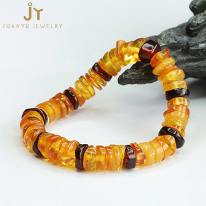 Bracelets en pierre <span class=keywords><strong>d</strong></span>'<span class=keywords><strong>ambre</strong></span> feuilletée Bracelets en pierre naturelle de perles <span class=keywords><strong>d</strong></span>'<span class=keywords><strong>ambre</strong></span> Bracelets en pierres précieuses de bijouterie - Product Image 4