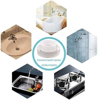 Cinta Adhesiva de Doble Cara, Acrílica, Resistente, Lavable, Transparente, Impermeable, para Embalaje de Cartón