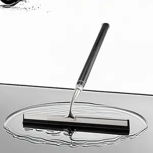 Allpurpose Shower Squeegee Telescopic Scraper Retractable Silicone Shower Squeegee Wholesale Floor Wipers Window Blade Long