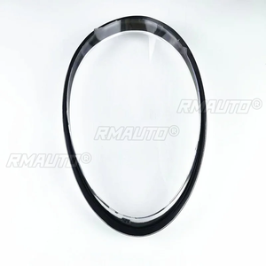 Carcasa de Faros Delanteros con Borde Negro para Porsche 911 991 2012-2018, Cubierta de Faro Transparente, Pantalla de Faro de Plexiglás - Product Image 6