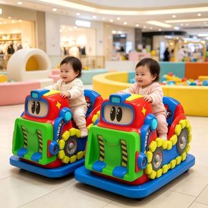 รถยนต์ไฟฟ้าสำหรับเด็ก ขับเคลื่อนด้วยเหรียญ ของเล่นรถยนต์น่ารัก ลายการ์ตูนหุ่นยนต์ เครื่องเล่นสวิงสำหรับเด็กในห้างสรรพสินค้า - Product Image 3
