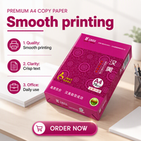 Kertas Fotocopy A4 Roll Harga Kompetitif 70gsm Putih Gulungan Lebar Kertas Fotocopy A4 untuk Pusat Fotocopy
