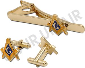 Ensemble maçonnique tendance 2026 : Cravate en soie tricotée, boutons de manchette et pince à cravate – Prix de gros, fabrication usine - Product Image 5