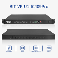 Controlador de Video Wall de Bajo Consumo 30W con Disipación de Calor Conductiva y Conmutación de Audio Remota para Proyectos de Proyección Fusion