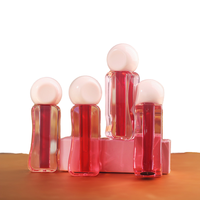Faible MOQ – Teinte à lèvres liquide 3-en-1 waterproof longue tenue, gloss huileux végétalien nude transparent brillant, style luxe OEM/ODM