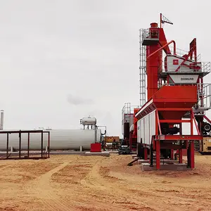 80TPH Small Mobile Asphalt Plant With Good Quality And Price