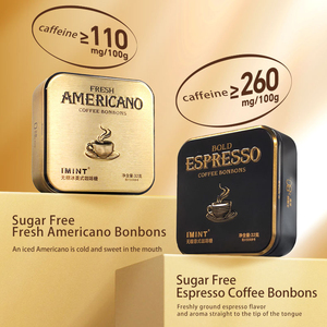 High Quality Rich Black Coffee Flavor Coffee <strong>Candy</strong> for Sales Wholesale Hard <strong>Candy</strong> Coffee 32g - Product Image 3