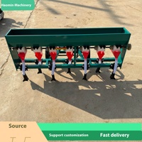 Nouvelle Semoir Multifonctionnel Tout-en-un pour Petit Tracteur, Semis de Blé, Maïs, Soja, Motorisé, 4 Rangées, Haute Productivité, pour Blé et Riz Sec