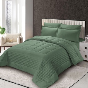 Nhà Máy Giá Rẻ Giá Phong Cách Mới 22 Mẹ Sợi Nhuộm Jacquard Lụa Sang Trọng 4-10 Mảnh Bộ Đồ Giường Đặt Chưa Có Đánh Giá - Product Image 2