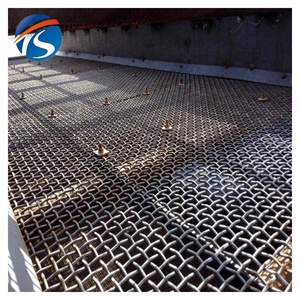 Độ cứng cao khai thác lưới sàng 65 mangan thép đen rung màn hình lưới cho máy nghiền đá màn hình - Product Image 6