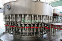 Machine de remplissage d'eau automatique à 50 têtes, ligne de production d'eau pure minérale