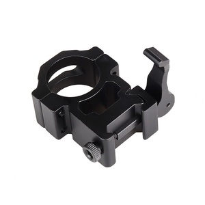 Abrazadera de Tubo de Liberación Rápida para Óptica de 25.4mm, Aleación de Aluminio, Base de 21mm, Múltiples Opciones de Altura Disponibles - Product Image 1