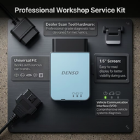 DENSO DST-NANO DST-010-A Herramienta de Diagnóstico Automotriz con Interfaz de Escaneo OBD para Concesionarios, Pantalla de 1.5 Pulgadas, Sin Software