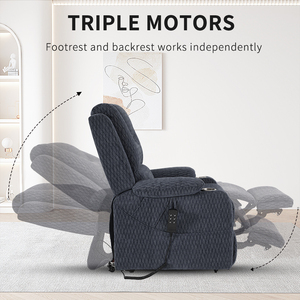 Sillón Reclinable CJSmart Home con Respaldo Plano que se Reclina Completamente a 180 Grados para Salón de Belleza con Reposacabezas - Product Image 2