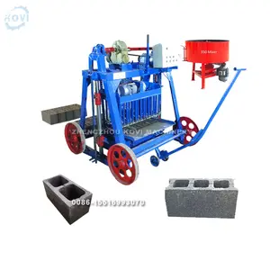 Máquina de bloques de arcilla hueca de múltiples formas, máquina de fabricación de bloques de suelo de hormigón