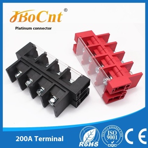 200A hàng rào loại khối thiết bị đầu cuối rất cao hiện tại 4 cố định ô tô thiết bị đầu cuối Đồng nhựa nối - Product Image 2