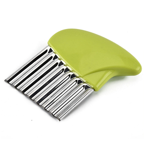 Stainless Steel Wavy Crinkle Vegetable <strong>Potato</strong> <strong>Chopper</strong> Slicer - Product Image 5