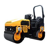 Meilleur prix facile à utiliser 4 km/h rouleau vibrant diesel asphalte main mini compactage rouleau de route à vendre