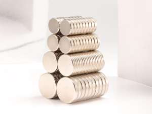 Imanes de Neodimio en Disco, Imanes Redondos de NdFeB, Imanes Permanentes Fuertes de Tierras Raras N35-N52, Niquelados - Product Image 4