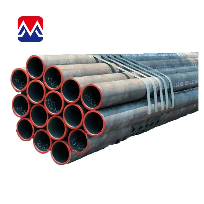 ASTM A53 Gr. B ERW schedule 40 carbon steel pipe used for oil gas pipeline and construction