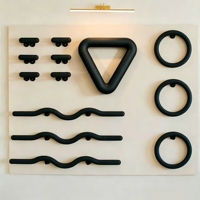 ZJFIT Ensemble de fitness minimaliste tout-en-un pour yoga et Pilates, antidérapant, léger, de luxe, équipement de musculation à domicile pour l'entraînement du corps entier