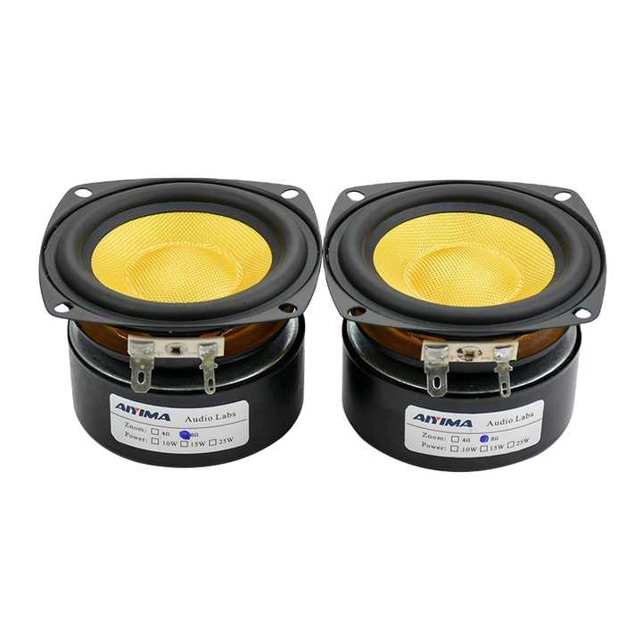 Thin Subwoofer Home Inch 4OHM 25W Mid Range Woofer Speaker Mid
