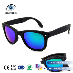 <span class=keywords><strong>Occhiali</strong></span> <span class=keywords><strong>da</strong></span> <span class=keywords><strong>sole</strong></span> pieghevoli <span class=keywords><strong>Wayfarer</strong></span> Protezione UV400 Montatura in plastica portatile Leggeri per viaggi, spiaggia, attività all'aperto - Product Image 1