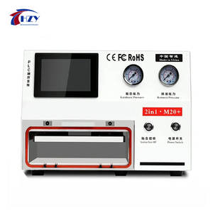 HZY M20 + 10 pouces sous vide OCA Machine LCD sous vide Machine à plastifier et dissolvant de bulles pour <span class=keywords><strong>Mini</strong></span> <span class=keywords><strong>iPad</strong></span>/réparation de montage de téléphone portable - Product Image 1