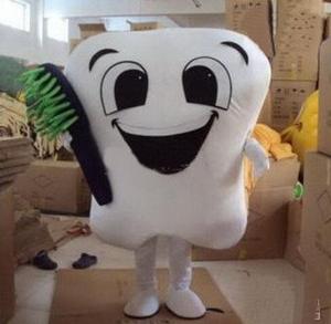 Costume de mascotte de dents saines, taille adulte, dessin animé fille/garçon, mascotte de dents, publicité dentaire, déguisement - Product Image 6