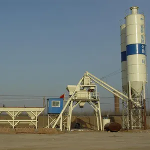 Small Concrete Plant Stationary Concrete Plant 50m3/h Concrete Batching Plant