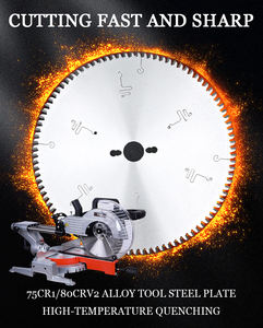 Lame de <span class=keywords><strong>scie</strong></span> à bois sèche de qualité industrielle WRZ HF021, 230 mm, 60 dents, finition nitridée, à pointe en carbure, soudée au laser, pour <span class=keywords><strong>scie</strong></span> - Product Image 5