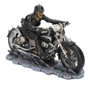 Polyresin Cranio <span class=keywords><strong>Inferno</strong></span> in Autostrada James Ryman Figurine 20.5 centimetri <span class=keywords><strong>Nero</strong></span>, Resina - Product Image 1