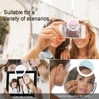 2025 pour TikTok Vente Chaude Grossiste Anneau Lumineux LED Selfie Lampe Circulaire Rechargeable pour Téléphone Portable Maquillage et Accessoire Mobile