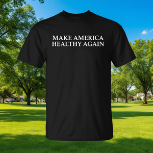 Camiseta con cita patriótica conservadora: Haga que Estados Unidos vuelva a ser saludable - Product Image 3