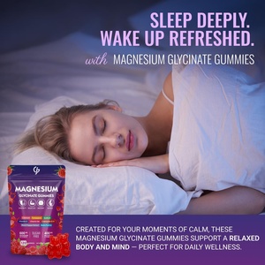 Suplementos Herbales Personalizados de Fábrica, Gomitas de Magnesio Glicinato y Vitaminas <span class=keywords><strong>para</strong></span> Mejorar la Calidad del Sueño y Prevenir Calambres en Adultos - Product Image 2