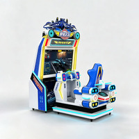 Machine de jeu d'arcade de vol dynamique avec écran HD de 65 pouces, simulateur de mouvement, équipement de divertissement pour centre de jeux