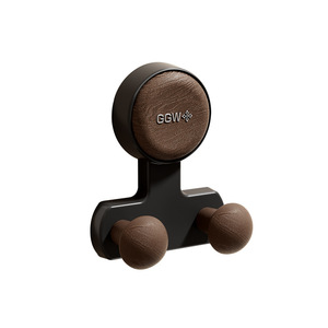 Ggw Suction Cup <b>Hook</b> <b>Wall</b> Mounted Self Adhesive Coat Rack For Bathroom Entryway Door With Strong Load Bearing Capacity - Product Image 1