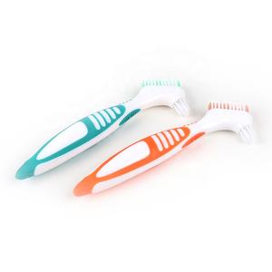 แปรงสีฟันฟันปลอมสำหรับทำความสะอาด,แปรงสีฟันฟันปลอมพร้อมโลโก้ส่วนตัวใบรับรอง CE - Product Image 4