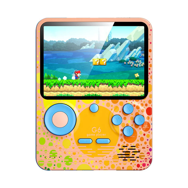 Newest Best Selling Colorful Handheld Mini Retro Game Box 666 in 1 Handheld TV Plug Video Game Player