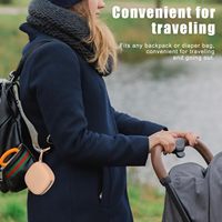 Pochette de rangement portable en silicone avec fermeture éclair, personnalisable avec logo, pour petits objets, usage domestique, cadeau promotionnel, vente en gros