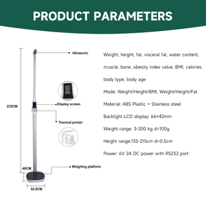 Báscula Electrónica <span class=keywords><strong>de</strong></span> Salud <span class=keywords><strong>de</strong></span> Nuevo Estilo, 200 kg, <span class=keywords><strong>Medidor</strong></span> <span class=keywords><strong>de</strong></span> Altura, IMC, Báscula <span class=keywords><strong>Corporal</strong></span> - Product Image 3
