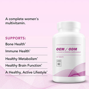 Pillole di integratori minerali multivitaminici per donne adulte Private Label-miglioramento della densità ossea e dell'immunità - Product Image 2