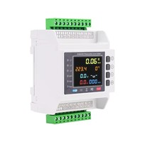 Compteur d'énergie intelligent WiFi triphasé 4 fils Tuya avec inducteur secondaire, affichage LED, courant maximal 1000A, protection contre les surtensions