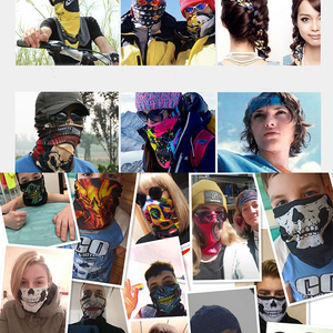 <strong>Sports</strong> Headbands Gift Custom Logo Polyester Face Neck Gaiters Seamless Ethnic Bandanas Scarf Fishing Cycling <strong>Snood</strong> <strong>Sports</strong> Scarf - Product Image 5